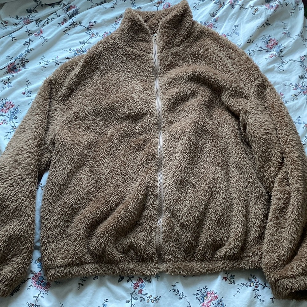 Brown Teddy Jacket